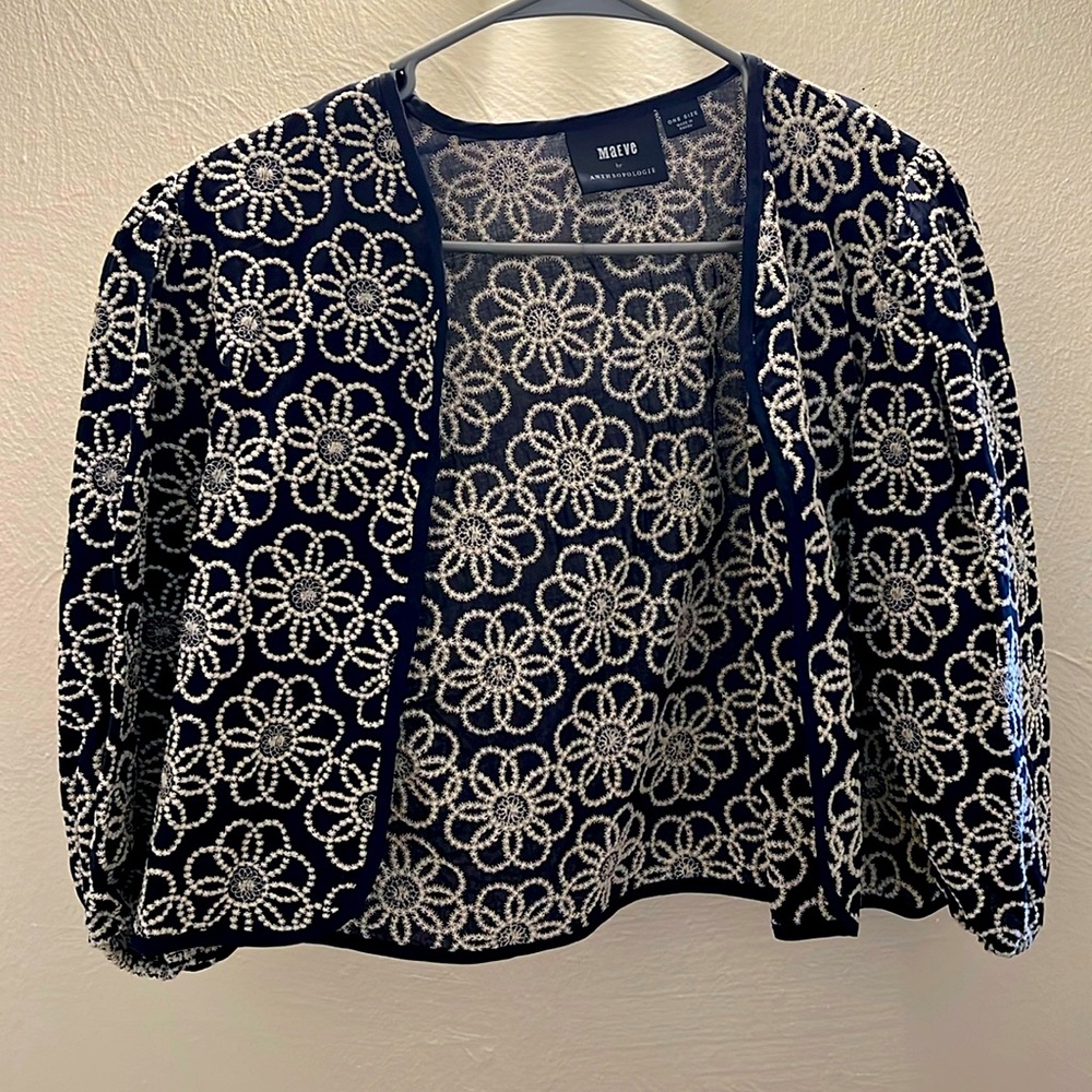 Anthropology Draped Shrug One Size